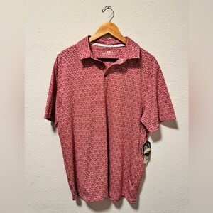 NWT Rorie Whelan Polo Shirt w/ Heart Design